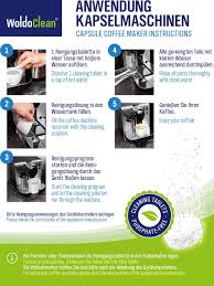 You can put the capsule holder in the dishwasher and the water tank just needs a wipe down with a damp cloth. Cleaning Tablets For Fully Automatic Coffee Machines And Coffee Makers Cleaning Sticks Coffee Grease Remover Amazon De Kuche Haushalt