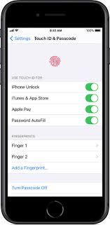 Use Touch Id On Iphone And Ipad Apple Support