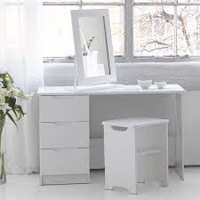 This classic bathroom and dressing room staple can be a luxurious. Alto Furniture Visualise Alpine Dressing Table Set Corner Dressing Table White Vanity Table Corner Vanity Table