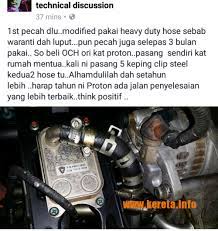 The exora is the first proton to be based on the new p2 platform. Penyelesaian Masalah Enjin Proton Cfe Exora Preve Suprima Turbo Oca Och Oil Cooler Hose Burst