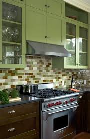 31 Bright And Colorful Kitchen Design Inspirations Kitchen Design Color Green Kitchen Cabinets Kitchen Colors