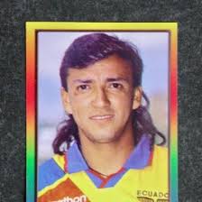 3 felix borja ecuador cromo tarjeta futbol mund