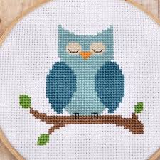 Bird Cross Stitch Patterns Free To Download Cross Stitch Pattern Owl Cross Stitch Blue Owl Instant Etsy Cross Stitch Patterns Owl Cross Stitch Cross Stitch Owl