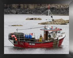 Hebrides Creel Boat Print: Specialist Stock. Art Prints, Posters ...