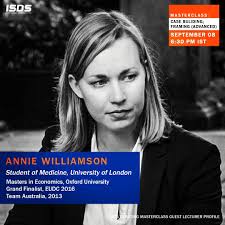 Annie Williamson will be rounding off our first skill booster set this  season with her lesson