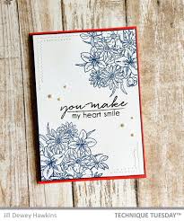 Over 75 free paper flower instructions. You Make My Heart Smile Flowers Card Paper Craft Project Idea Technique Tuesday