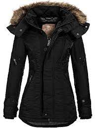 129 90 Jet Lag Damen Jacke Winterparka Figurbetont Mit Kapuze Winterparka Winter Mode Outfits Jacken