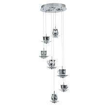 Suspended light fittings present a creative, flexible and visually attractive approach to lighting and interior design in modern offices and architecture. Tea Cup Ceiling Pendant Light Diy Pendant Light Ceiling Pendant Lights Ceiling Light Fittings