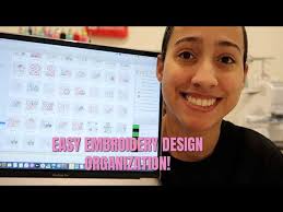 HOW I ORGANIZE ALL MY EMBROIDERY DESIGN FILES FOR MY ETSY EMBROIDERY  BUSINESS!