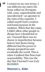  Found This Quote By Shannon L Alder On Goodreads Com Words More Than Words Daily Quotes