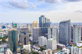 To explore where you can fly to cheaply from bangkok check «popular flight tickets from. Bangkok City Skyline Aerial View At Day Time And Skyscrapers Stock Photo Picture And Royalty Free Image Image 87387870