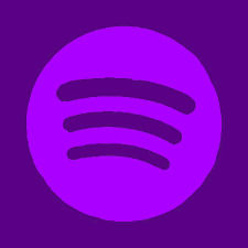 purple spotify icon app icon app icon design icon