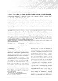 Increase the amount of fruits and vegetables you eat each day. Pdf Prostate Cancer And Chemoprevention By Natural Dietary Phytochemicals