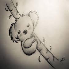 Disegni A Matita Facili Da Fare E Disegnare Koala Tattoo Disegni A Matita Disegni