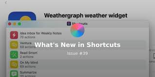 What's New in Shortcuts