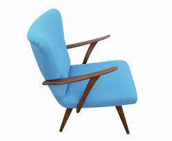 The modern minimalistic armchair that works well with contemporary scandinavian or vintage home the fabric features an elegant light blue colour. Vintage Light Blue Armchair 1950s For Sale At Pamono