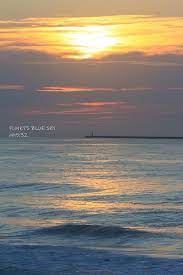 夜明け early autumn sea funky s blue sky 海 日の出 太陽