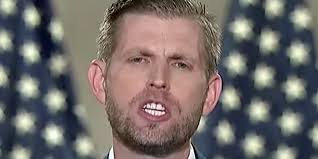 A very emotional Eric Trump almost cries