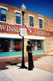 Standin On The Corner Winslow Az 2002 Arizona Winslow Explore