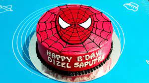 10 inspirasi kue ulang tahun bentuk spider man. Spiderman Cara Membuat Kue Ulang Tahun Spiderman Youtube