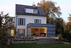 Das ausbauhaus, gelegentlich auch mitbauhaus genannt, ist generell die mittelstufe zwischen dem bausatzhaus und einem schlüsselfertigen haus. Anbau Und Sanierung Eines 30er Jahre Hauses Munchen Bayerische Architektenkammer