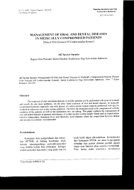 Pada proses pembuatan tape ketan ini, proses pertama dimulai dari pencucian beras ketan hitam dan putih pada air mengalir supaya bersih atau bebas dari partikel kotoran seperti kerikil. Pdf Management Of Oral And Dental Diseases In Medically Compromised Patients Patient With Diseases Of Cardiovascular System