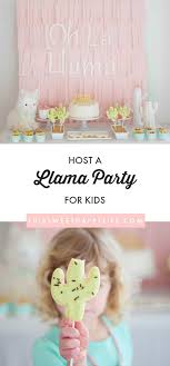 60th Birthday Party Ideas For Mom Philippines Oh La Llama Birthday Party This Sweet Happy Life Girls Birthday Party Themes Birthday Party Themes Llama Birthday