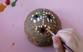 Le brin de muguet en … materiel utilise pour un brin de muguet : Activite Manuelle Avec Noix De Coco 6 Idees Creatives