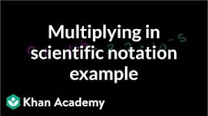 Characteristics of living things vocabulary. Multiplying In Scientific Notation Example Video Khan Academy