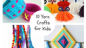 These fun and easy diy ideas will definitely help you pick up a new hobby. 10 Yarn Crafts For Kids