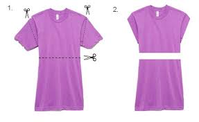 Sign up for more free patterns No Sew Dress From A T Shirt Diy Alldaychic
