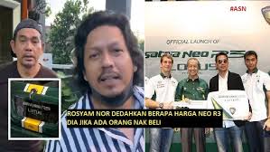 Rosyam nor is an award winning actor and film producer. Pekin Ibrahim Terjah Datuk Rosyam Nor Adalah Pemilik Pertama Proton Satria Neo R3 Versi Lotus Racing Dalam Malaysia Mykmu Net