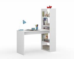 Whatever your storage needs there's a kallax shelving unit to help. White Desk With Bookshelf Combo Furniturefactor Co Uk