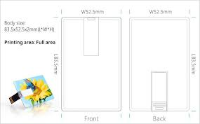 Usb wallet cards from vistaprint make it easy to share, transfer and save files on the go! Usb Visit Card Custom With Your Logo Printed Made To Usb