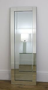 30x65 anne antique silver mirror. Chloe Silver Glass Framed Full Length Bevelled Wall Mirror 48 X16 Large Ebay