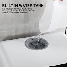 Overall dimensions of this model is 19.63 x 21.63 x 17.31 inches by 44 pounds weights. Countertop Dishwasher Tdqr03 Airmsen