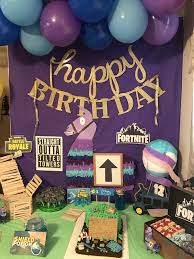 Fortnite Birthday Party 10th Birthday Parties 9th Birthday Parties Birthday Party Themes