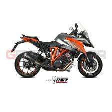 That thought is exactly what drove ktm with its latest model, the ktm 1290 super duke gt, which takes the 173hp streetfighter, and gives its bags, more fairing, and a windshield — all for 502. Kt 018 Ldrb Mivv Exhaust Muffler Delta Race Black For Ktm 1290 Superduke Gt 2016 2020