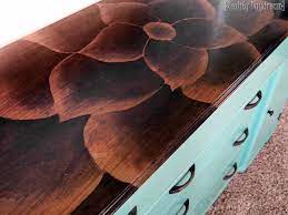 Free simple floral wood stain pattern. Shading With Wood Stain Beginner S Tutorial Reality Daydream