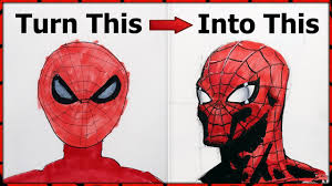 Learn how to draw a cute cartoon spiderman (chibi / kawaii) from marvel comics with this simple steps drawing lesson. 10 Easy Video Spiderman Drawing Tutorials For Kids