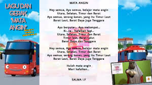 Utara selatan atau timur barat. Lagu Arah Mata Angin Tayo Version Tema 8 Subtema 4 Kelas 3 Youtube
