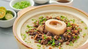 Bulalo Lugaw Recipe Recipe Recipes Soup Recipes Stuffed Peppers