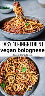 10 Ingredient Vegan Red Lentil Bolognese Rainbow Plant Life Recipe Vegan Lentil Recipes Red Lentil Recipes Vegetarian Vegan Recipes