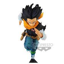 Android 17, born as lapis (ラピス rapisu) is a fictional character in the dragon ball manga series created by akira toriyama, initially introduced as a villain alongside his sister and compatriot android 18, but after being consumed by cell and then expelled, later appearing as a supporting character in the sequel series dragon ball super, prominently in the universal survival arc. Dragon Ball Z World Colosseum2 Vol 3 Android 17 Figure Otaku House