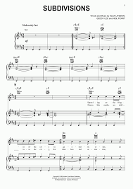 You can practice your piano playing skills with this cool virtual music instrument. Subdivisions Piano Sheet Music Onlinepianist