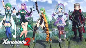 Xenoblade Chronicles 2 Drivers & Blades Idle Animations New Outfits  Ver.1.5.1 (Let's Do Nothing) - YouTube