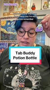 Adorable Potion Bottle Tab Buddy Keychain for Work