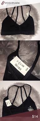 Aeropostale Black Strappy Bralette New Aeropostales