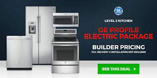 We have 4 piece appliance packages that come with a refrigerator, range, dishwasher and microwave and 3 piece packages that come with a refrigerator, dishwasher. 4 Piece Ge Profile Electric Kitchen Appliance Package Gas Kitchen Appliances Kitchen Electrical Appliances Kitchen Appliance Packages