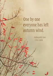 Draw Wings One By One Everyone Has Left Autumn Wind Haiku Poetry Japanese Haiku Haiku Poems